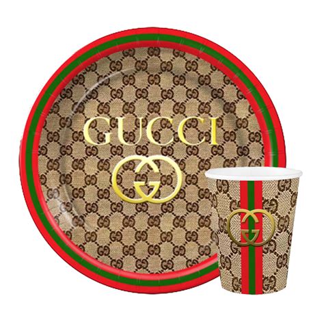 gucci paper plates and cups|gucci tumbler cup.